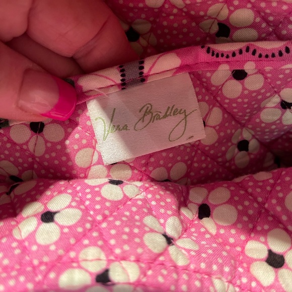 Vera Bradley “Priscilla Pink” Campus Shoulder bag w/Wallet - Picture 7 of 14